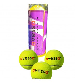 Avessa Antrenman Tenis Topu 3 Lü Sarı TT-600