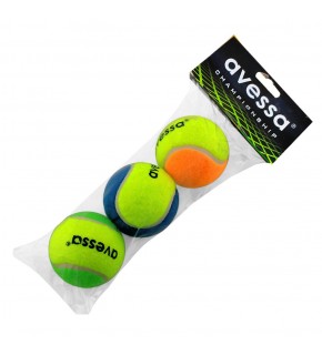 Avessa Tenis Topu 3 Adet Renkli TT-200