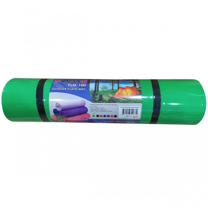 Avessa 10 mm Outdoor Kamp Matı Pilates Matı Yeşil Avessa 10 mm Outdoor Kamp Matı Pilates Matı Yeşil