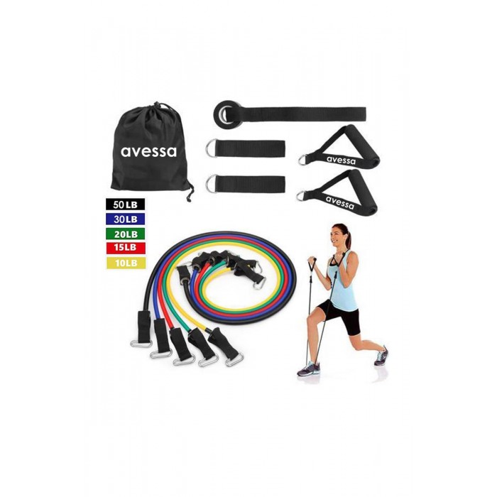 Avessa 5 Li Direnç Lastiği Seti 11 Parça ACS-500