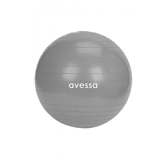 Avessa 65 Cm Pilates Topu Poşet Ambalaj BPT-65 Gri