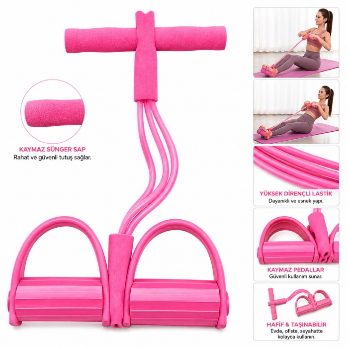 Avessa Btr-Pink Ayak Çekme Egzersiz Lastiği Pembe Avessa Btr-Pink Ayak Çekme Egzersiz Lastiği Pembe