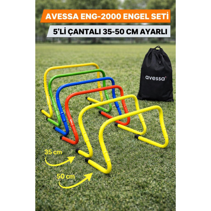 Avessa Eng-2000 Antrenman Engel Seti 5li Çantalı 