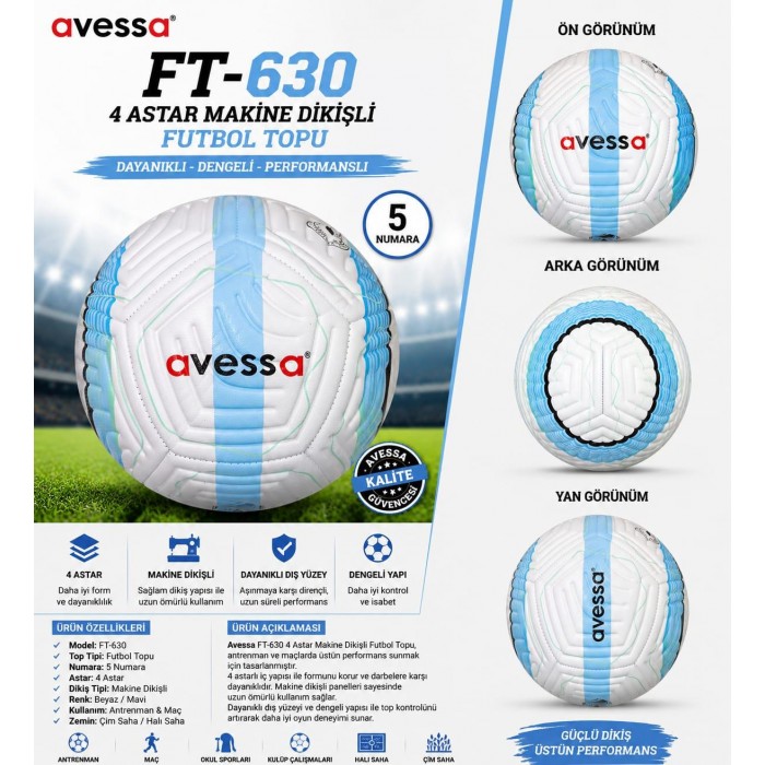 Avessa Ft-630 Futbol Topu 4 Astar Avessa Ft-630 Futbol Topu 4 Astar