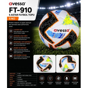 Avessa Ft-910 Futbol Topu 5 Astar