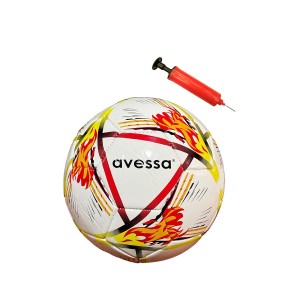 Avessa FT150-130 Futbol Topu Sarı-Beyaz 3 Astar Pompalı