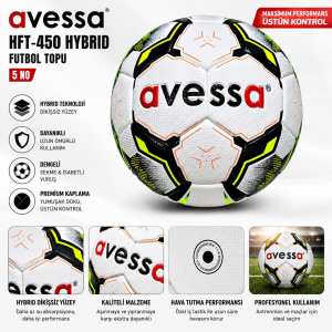 Avessa Hft-450 Hybrid Futbol Topu No5