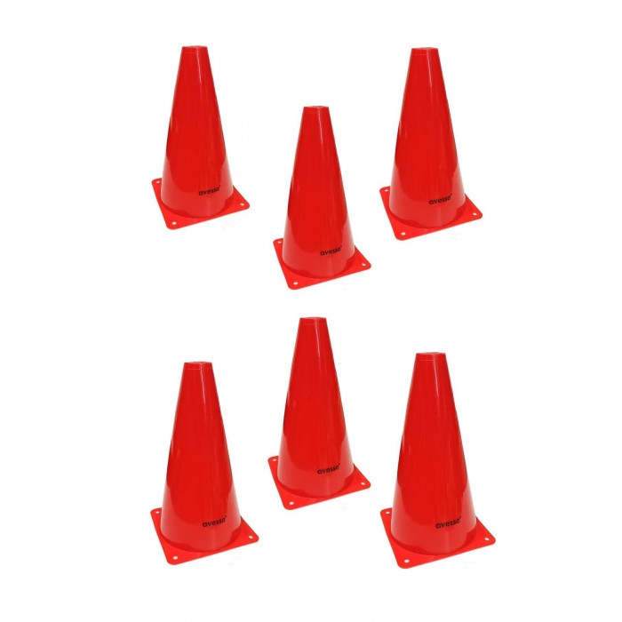 Avessa Hn-23 Küçük Huni 23 cm Kırmızı 6lı