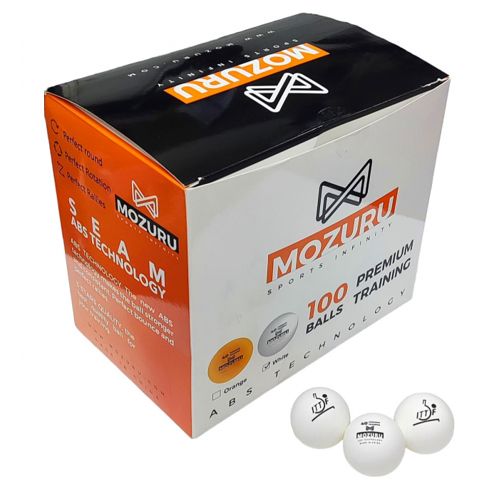Avessa Mozuru Mzr100-Wht ITTF Onaylı Beyaz Pinpon Topu 100lü Avessa Mozuru Mzr100-Wht ITTF Onaylı Beyaz Pinpon Topu 100lü