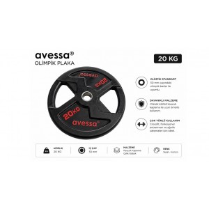 Avessa Op-20Kg Olimpik Plaka 20 Kg