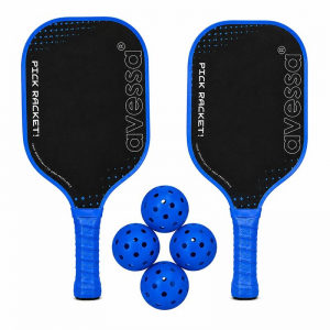 Avessa Pkl-Set-200 Fiberglass Pıckle Raket Set Mavi