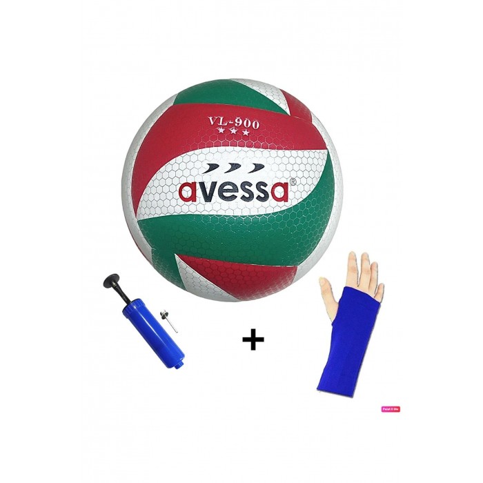 Avessa Vl-900-103 Yumuşak Yapıştırma Voleybol Topu Pompa ve Kolluk Set