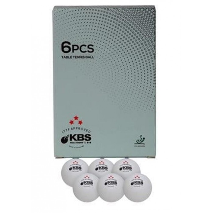 Kbs 6 Pro Ball ITTF Onaylı Masa Tenisi Maç Topu